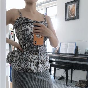Leopard Silky Camisole